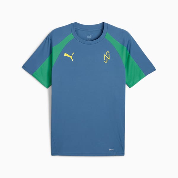 Neymar JR "BNA" Men's Football Jersey, Blue Horizon-Pelé Yellow, extralarge-IND